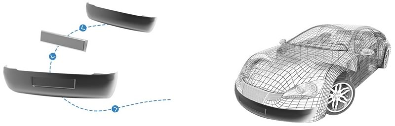 ZW3D CAD Freiformflächen-Modul Innovative Solid-Surface-Hybridmodellierung zur Maximierung der Konstruktionsflexibilität