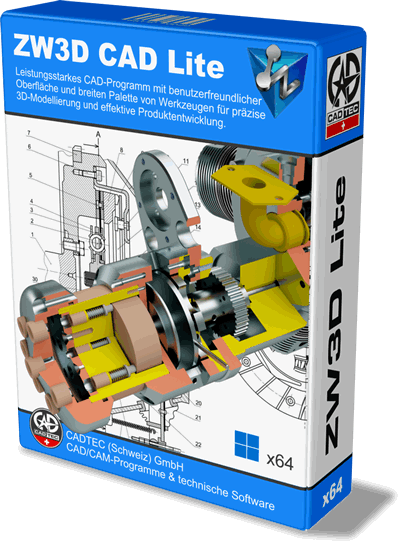 Leistungsstarkes 3D-Design zu einem erschwinglichen Preis - ZW3D CAD Lite