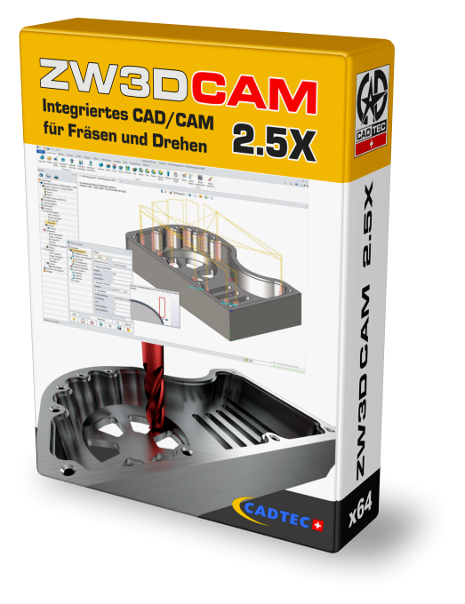 ZW3DCAM 2-Achsen (2X)